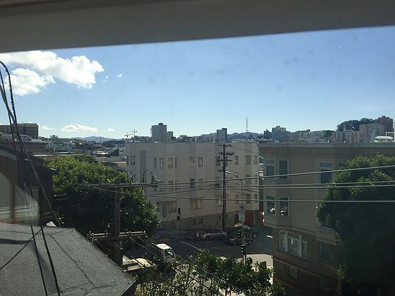 South facing view from living room