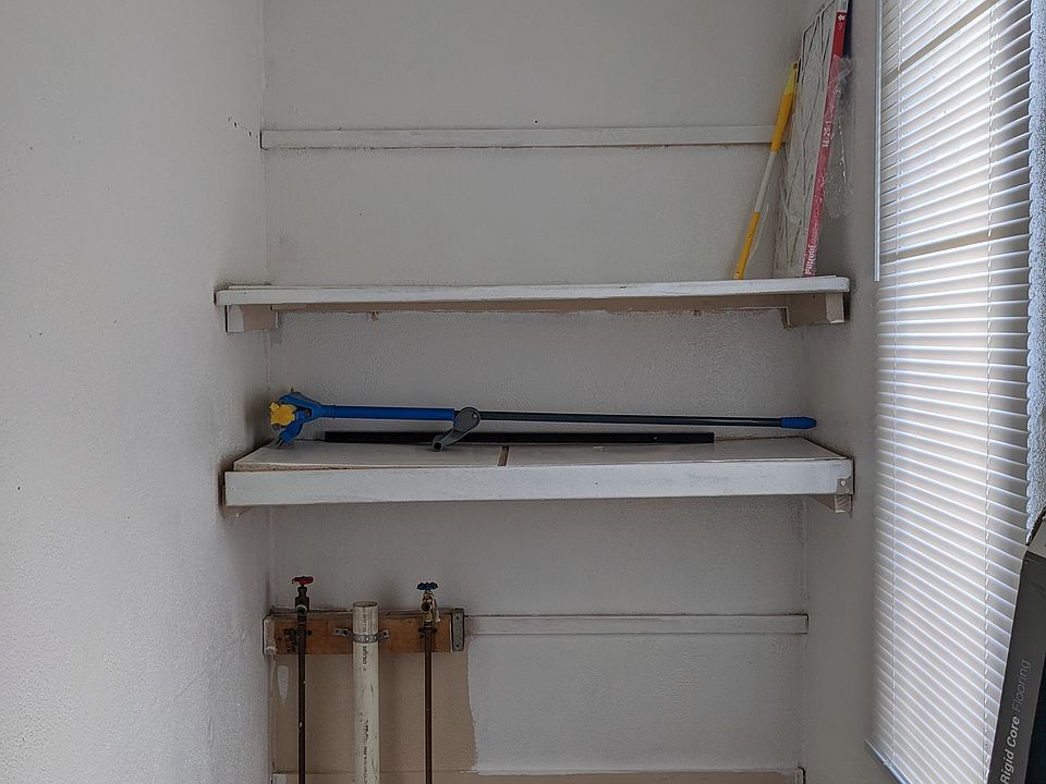 laundry room just off entry