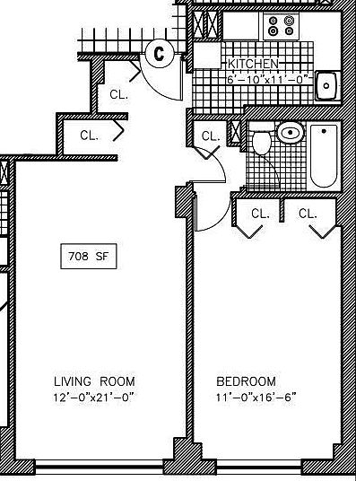 2nd image of 333 E 49th St APT 7C