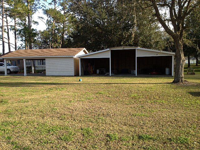 carport and boat shed