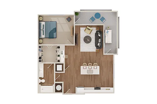 Floor plan 1C