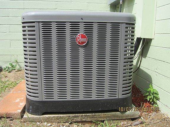 New Rheem heat pump