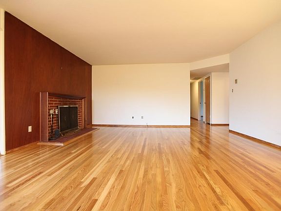 Living room with hardwood floors