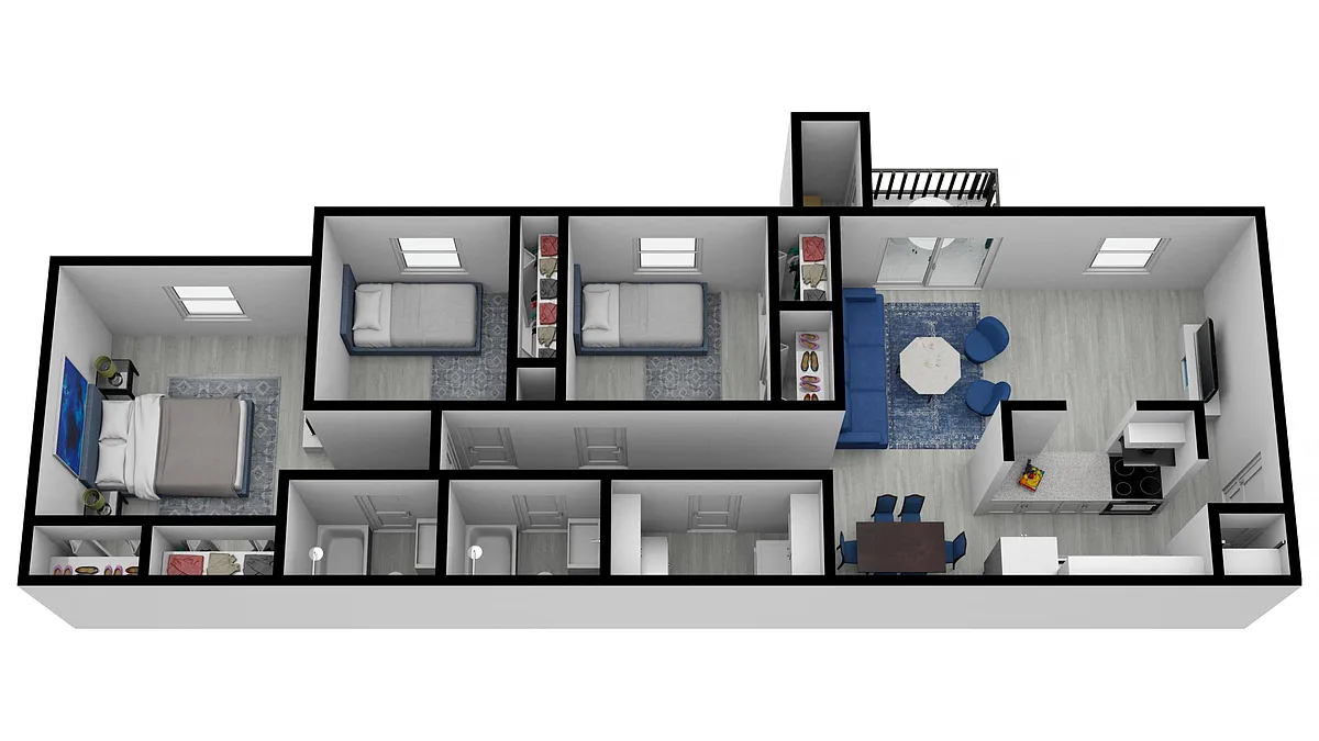 Floor plan Olympian