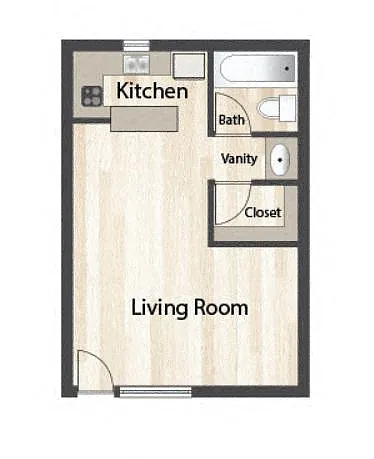 Floor plan e10a - West