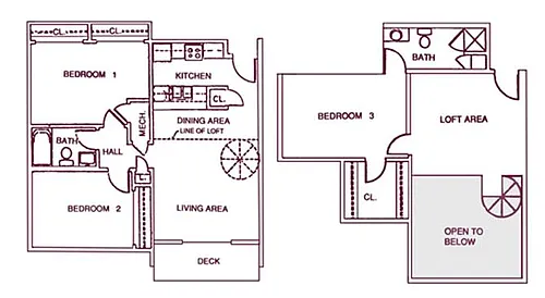 Floor plan Montpelier