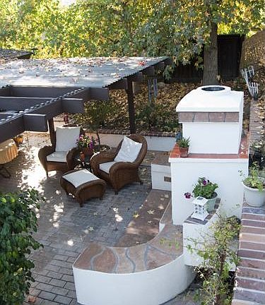 Patio Fireplace
