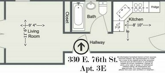 2nd image of 330 E 76th St APT 3E