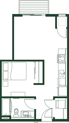 Floor plan Hunter