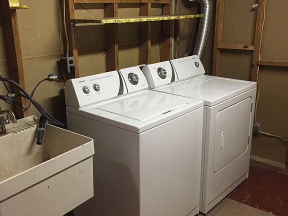 Laundry room with storage