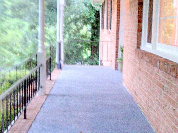 Front porch is a great place to view your spacious front yard.