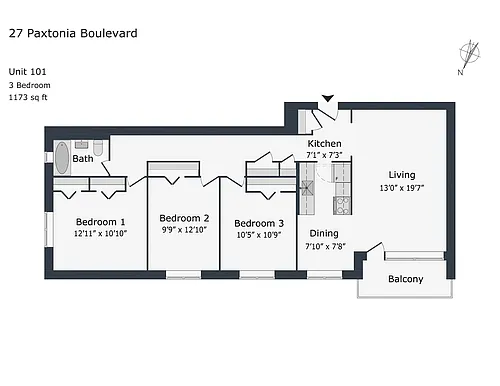 Floor plan 50125A-101