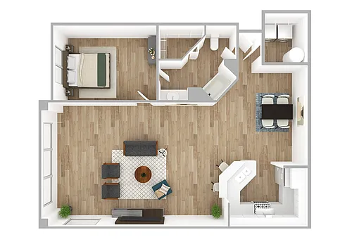 Floor plan Maple