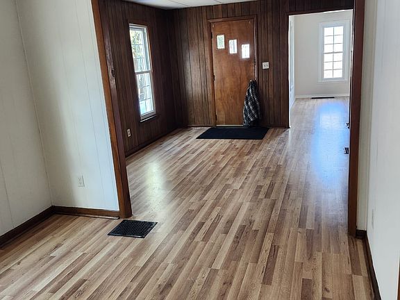 View of front door from Dining Room