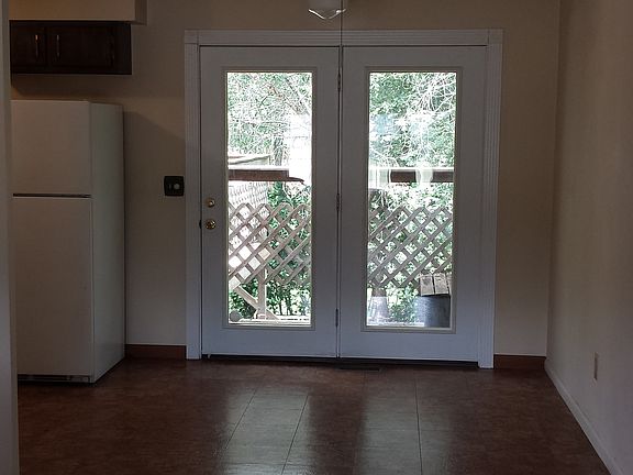 Great view out dining room