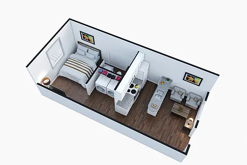 Floor plan The Nook