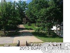 Back of home from dock