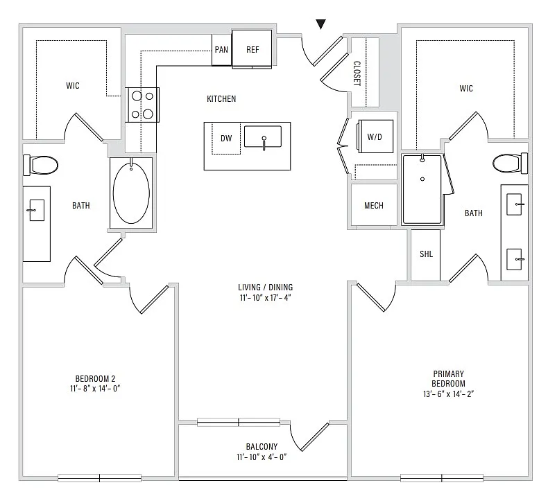 Floor plan B1