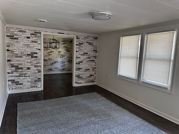 Brick walls Living room and wall in Dinning room