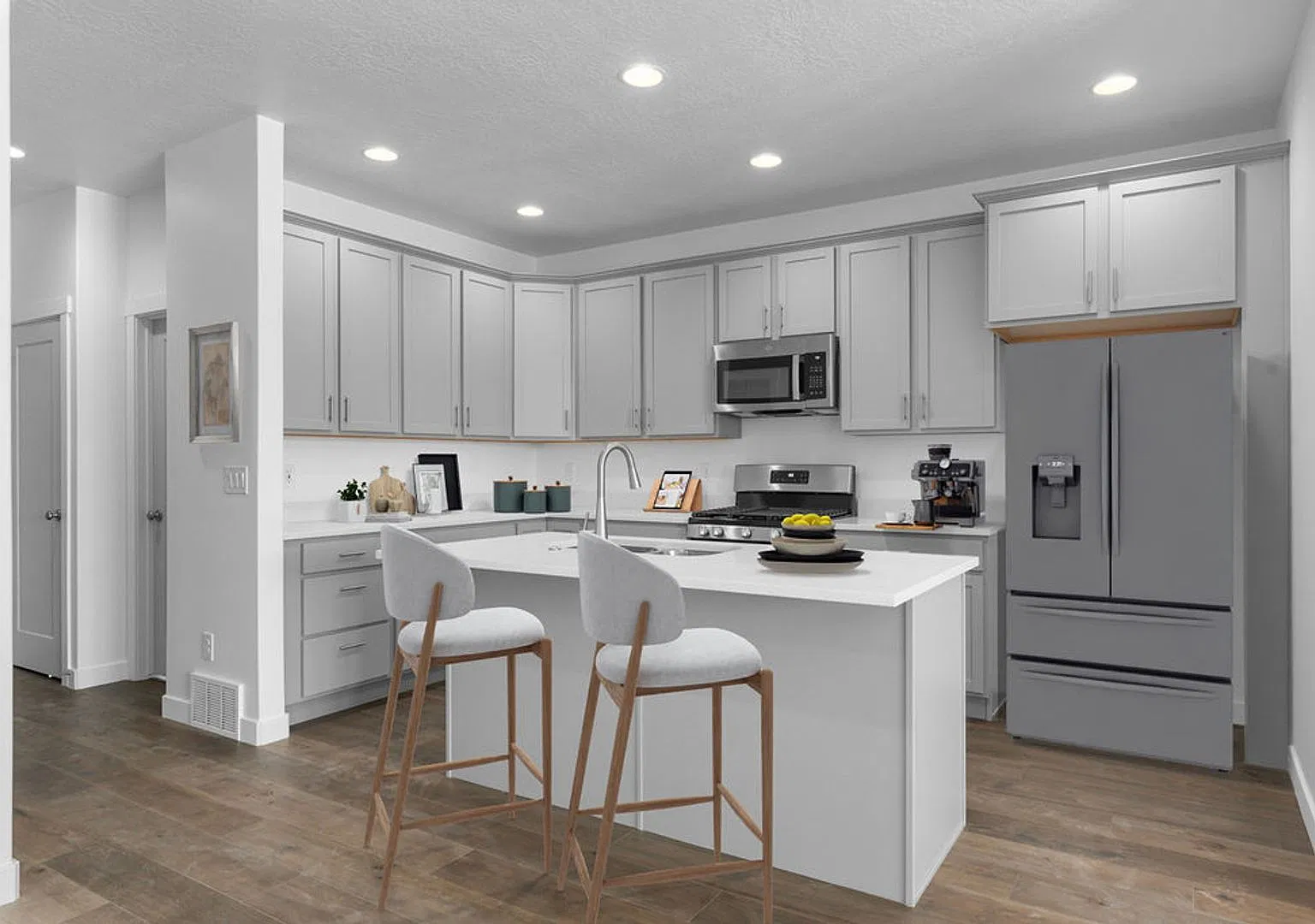 Pay Nothing Til Dec. 1st | 3 Bed 2.5 Bath Ivory Townhome | 2-Car Garage — Photo 3