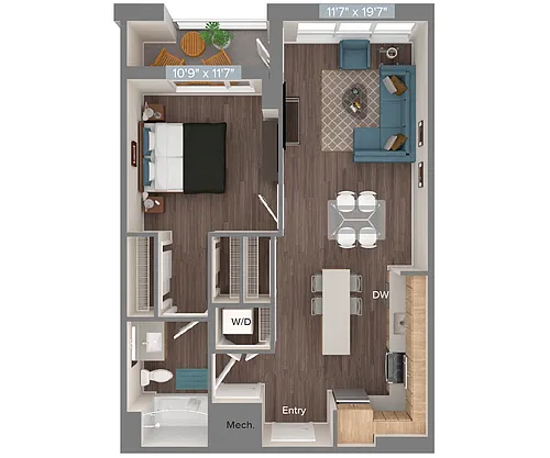 Floor plan A5-756sf-2