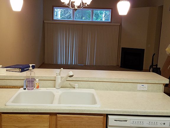 View from kitchen