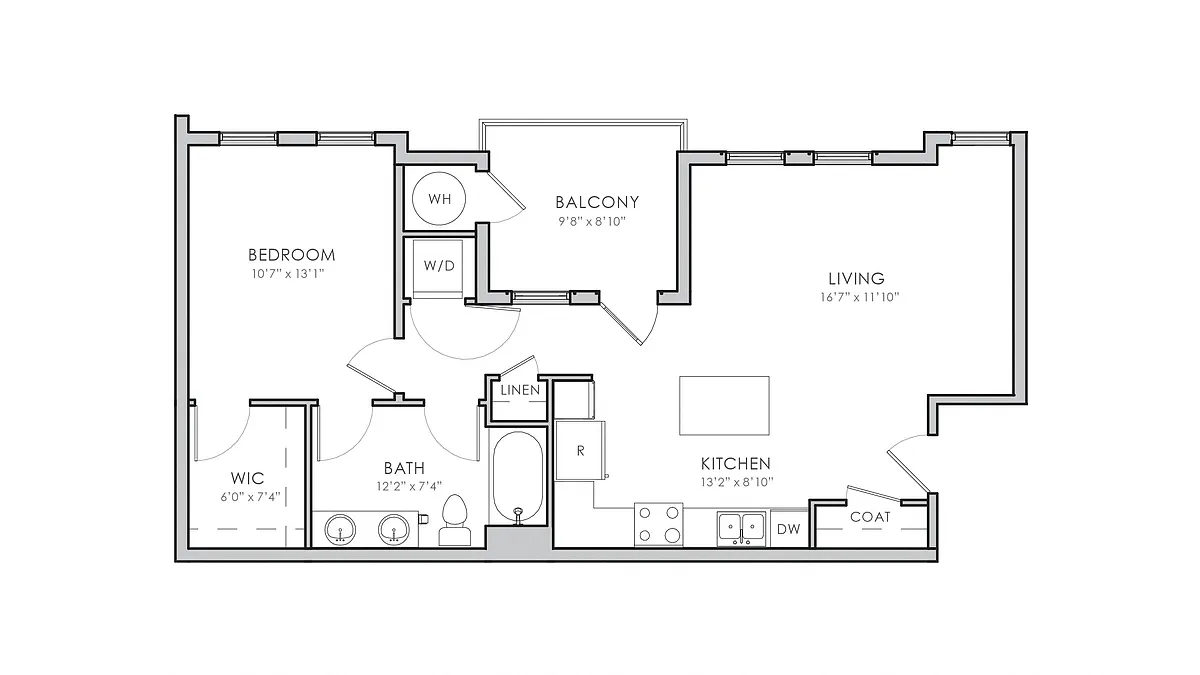 Floor plan A14
