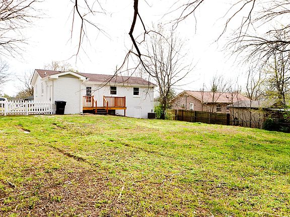 Enormous fenced back yard