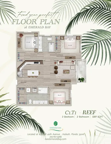 Floor plan Reef