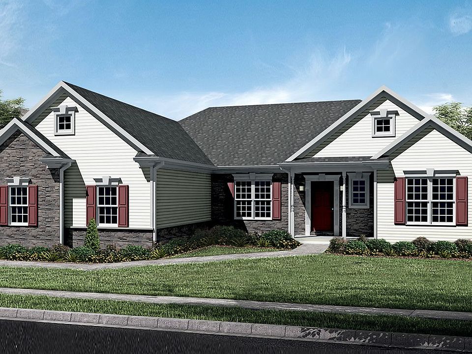Elevation A - Optional Features Shown
