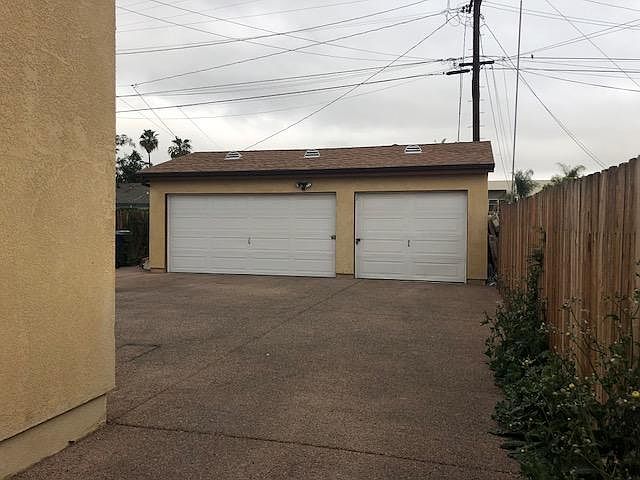 Single garage available