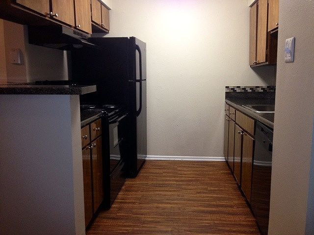 Kitchen with Granite Countertops