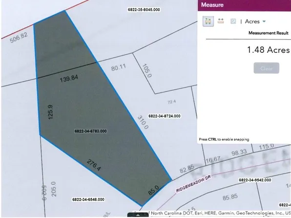 Ridgemeadow Dr Lot 14, Winston Salem, NC 27127