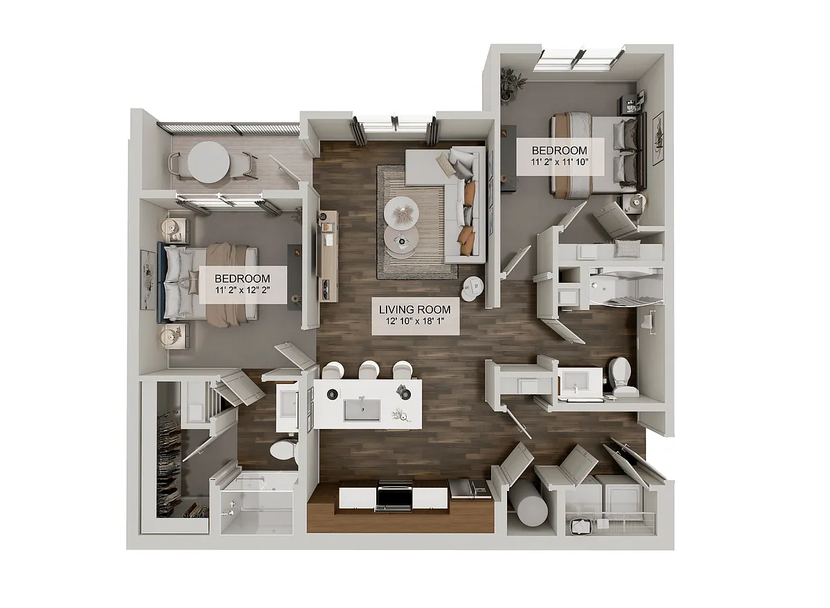 Floor plan Trailblazer (B1)