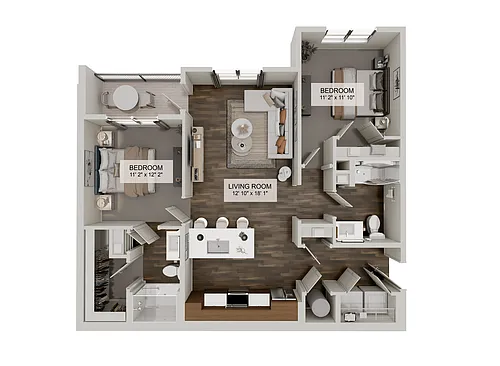 Floor plan Journey (B1)