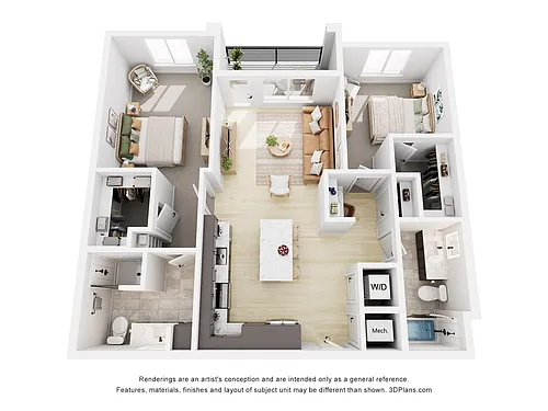 Floor plan B1