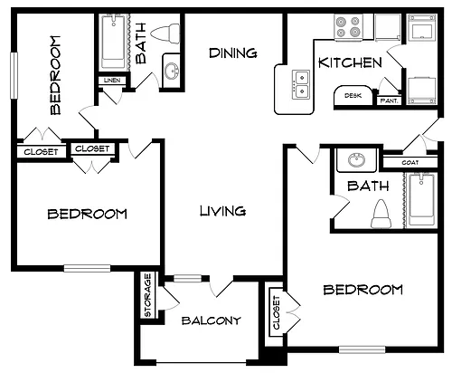 Floor plan C1