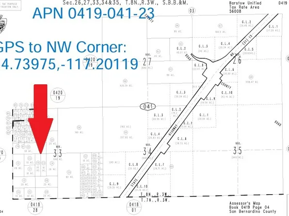 419041 Near, Helendale, CA 92342