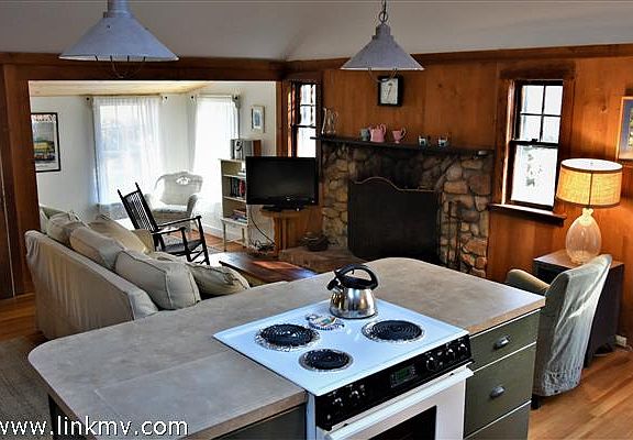 from kitchen looking into living area