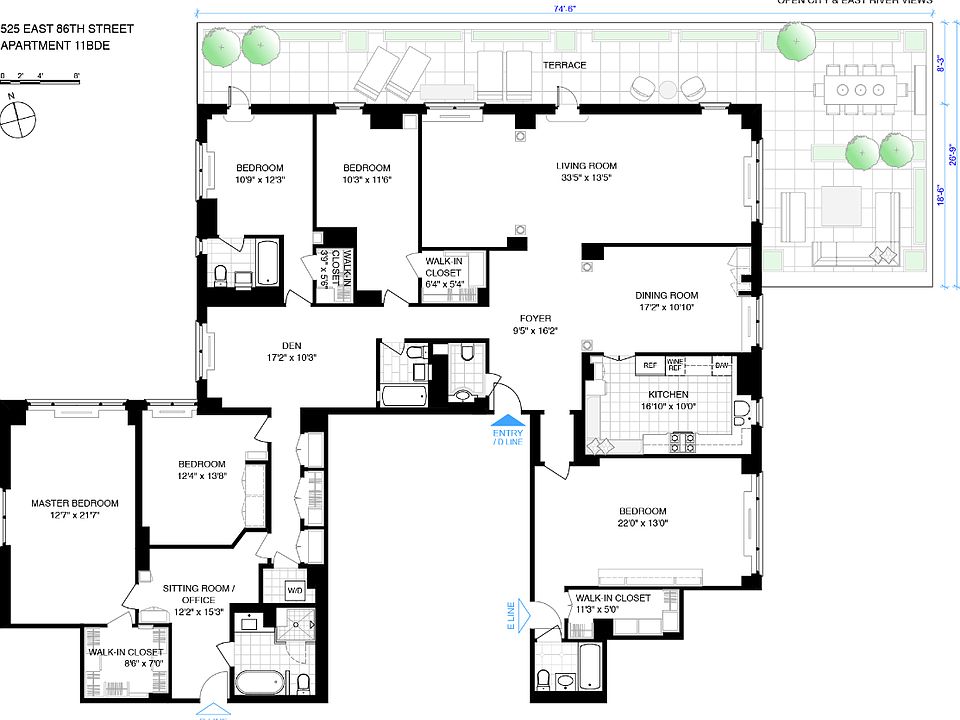 1st image of 525 E 86th St #11BDE