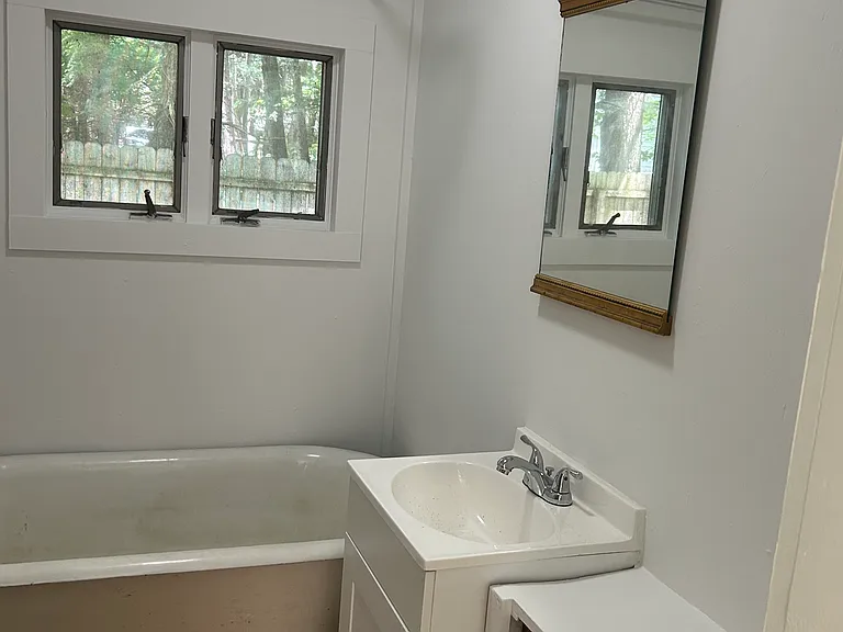 bathroom (shower head not pictured)