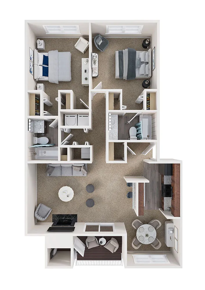 Floor plan The Bahamas