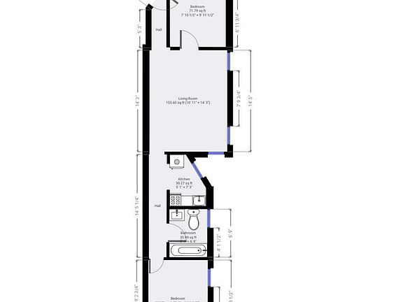 2nd image of 104 W 83rd St APT 1D