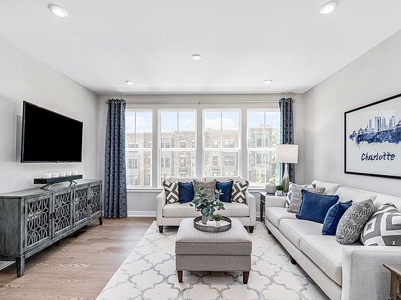 Clarendon Main Level Entry with Rear Terrace