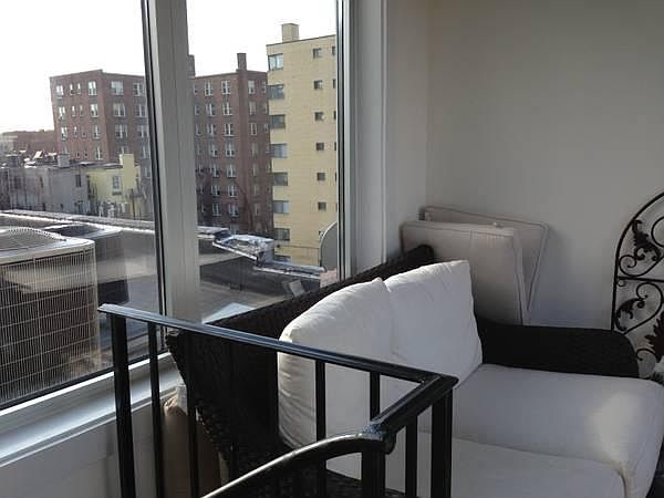 Roof deck exit - like your own solarium