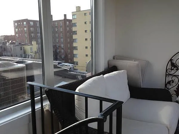 Roof deck exit - like your own solarium