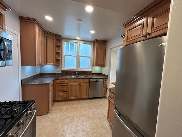 kitchen from hall