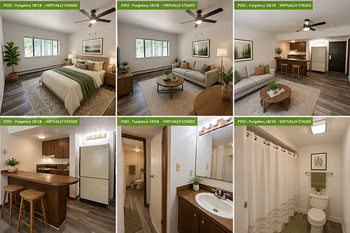 Floor plan One Bedroom 1 Bath