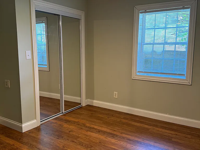 Closet in bedroom