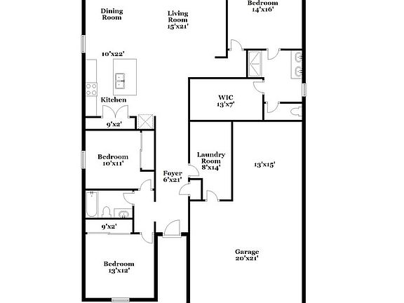 2nd image of 5016 S 109th Dr